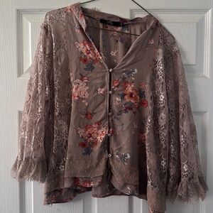 BKE Boutique Button Up